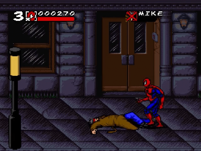 Spiderman/Venom Maximum Carnage [Grey] screenshot 3 for Super Nintendo